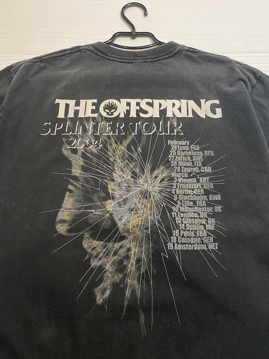 Vintage The Offspring Splinter tour 2004 faded t shirt Large