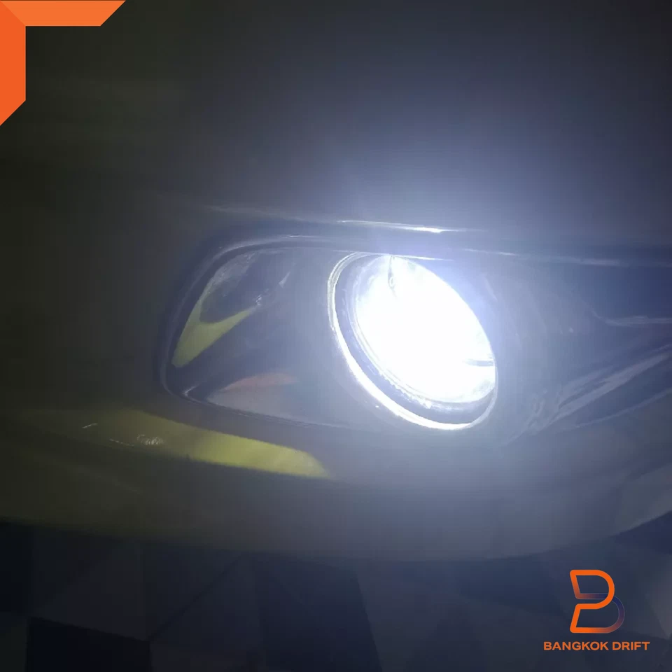 Juego de focos antiniebla E4 para Mitsubishi Mirage Hatchback GLS GLX ES 2012-2016 Foto 4 de 4