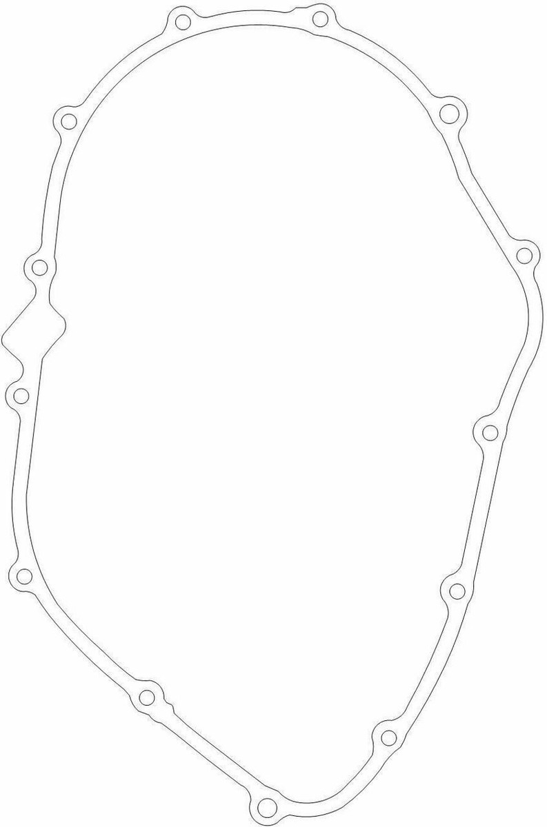 1986 Honda VFR750F 11394-MY7-000 R. clutch Cover Gasket | eBay