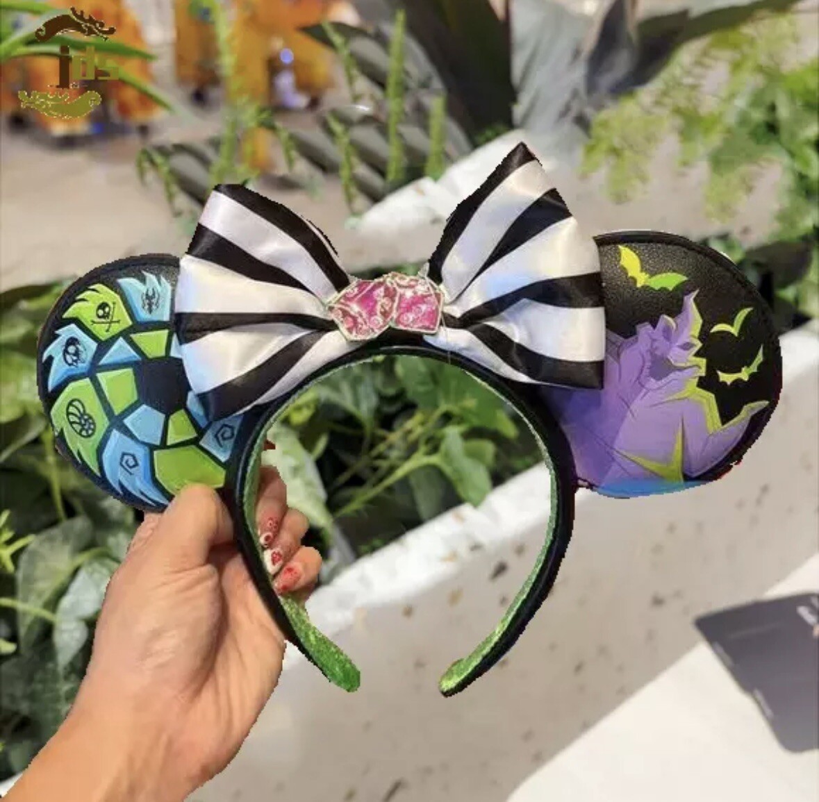 Disney World Mickey Ears Oogie Boogie Nightmare Before  display picture 1