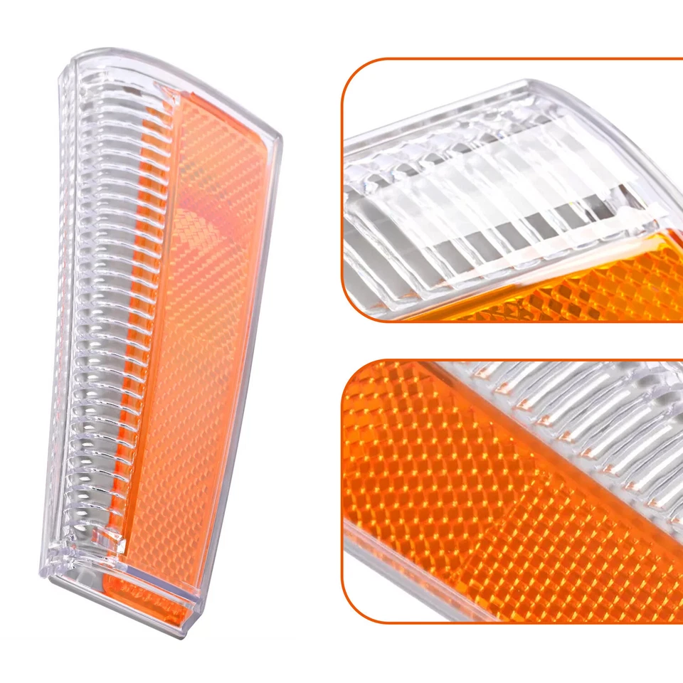 Pair For Chevrolet Malibu & El Camino 1978-1979 Side Marker Lights Turn Lamp - Изображение 4 из 4