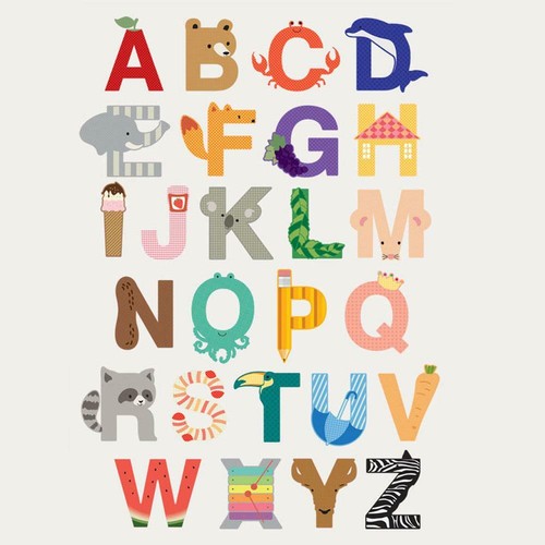 Alphabet Wall Stickers - Bild 12 von 15