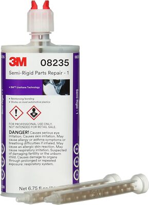 3M 8235 Automix Semi-Rigid Parts Repair 08235 200 mL Cartridge 6