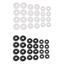 20x Replacement Earbud Earbuds Premium Ear Tips Silicone Cover Silicone S/M/L 