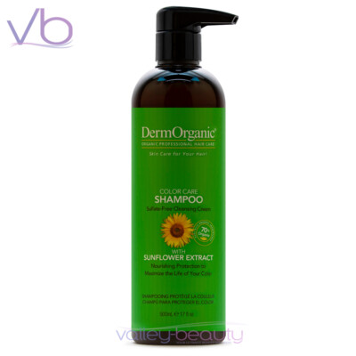 DermOrganic Color Care Shampoo, Sulfate-Free Cleansing Cream, 500ml - NEW