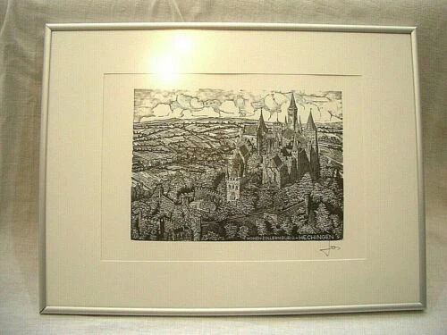 Kunstdrucke Architektur, Signiert