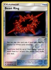 Beast Ring 102/131 Reverse Holo Forbidden Light Pokemon Card