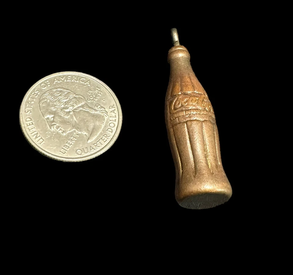 Coca Cola Bottle Christmas Tree Ornament Pendant Soda Pop Vintage - Image 3 of 4