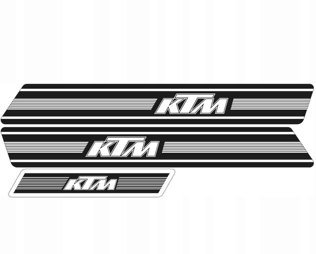 Autocollants KTM GS 74-76 pour remplacer vos stickers usés