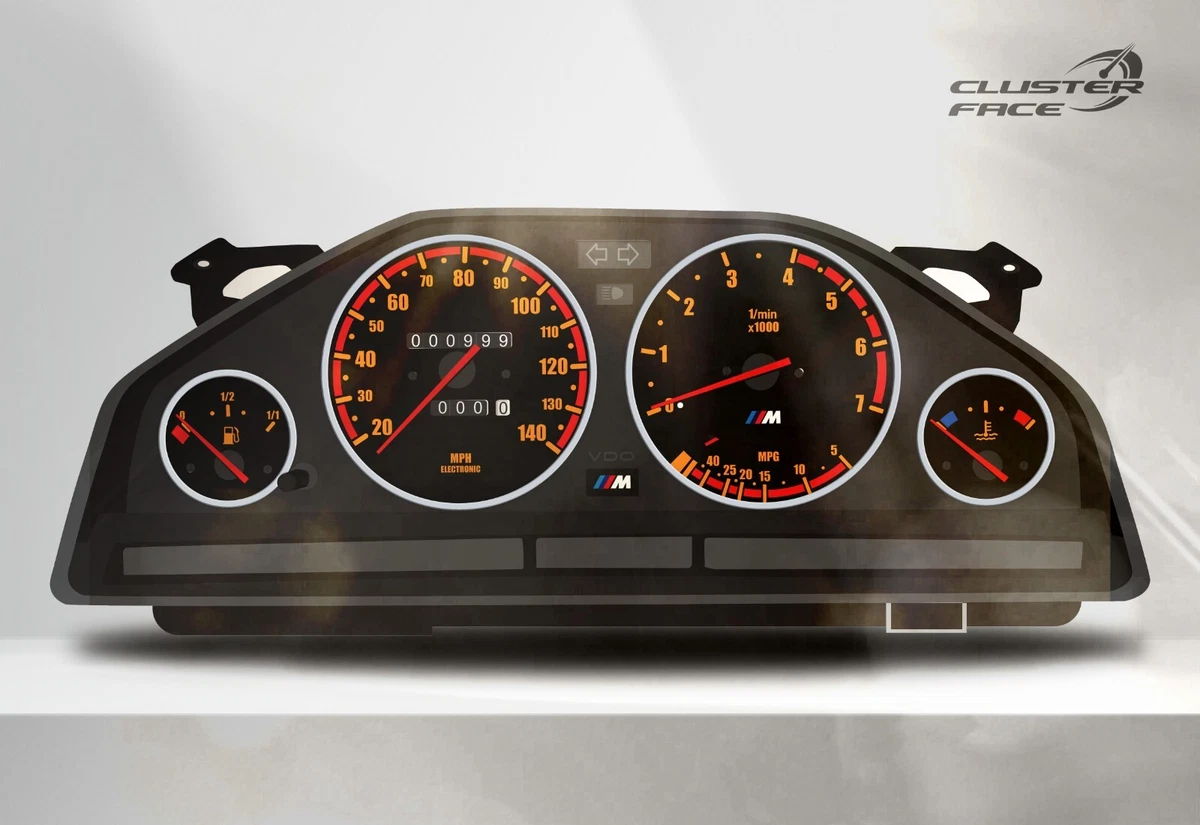 BMW E30 325i Speedometer Instrument Cluster 13