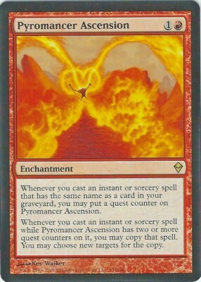 Carta Magic: The Gathering – Pyromancer Ascension (143) De Zendikar, Rareza Rara