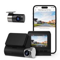 70mai True 2.7K 1944P Ultra Full HD Dash Cam Front and Rear Pro Plus+ A500S,