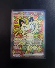 Meowth ex 121/088 ENGLISH Special Illustration Rare - Perfect Order SIR Pokemon