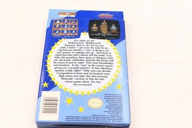 Hollywood Squares NES Nintendo Complete w/ Manual CIB VGC Tested Clean Box