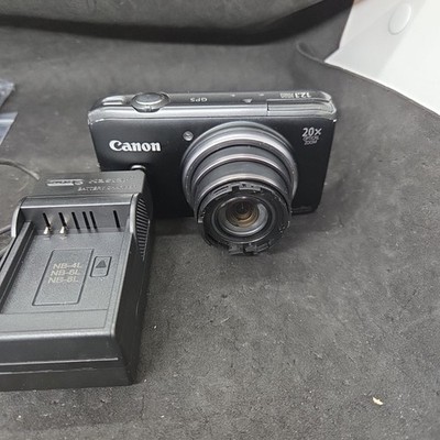 Canon Powershot SX260 HS 12.1MP 20x Optical Zoom Digital Camera- With Charger
