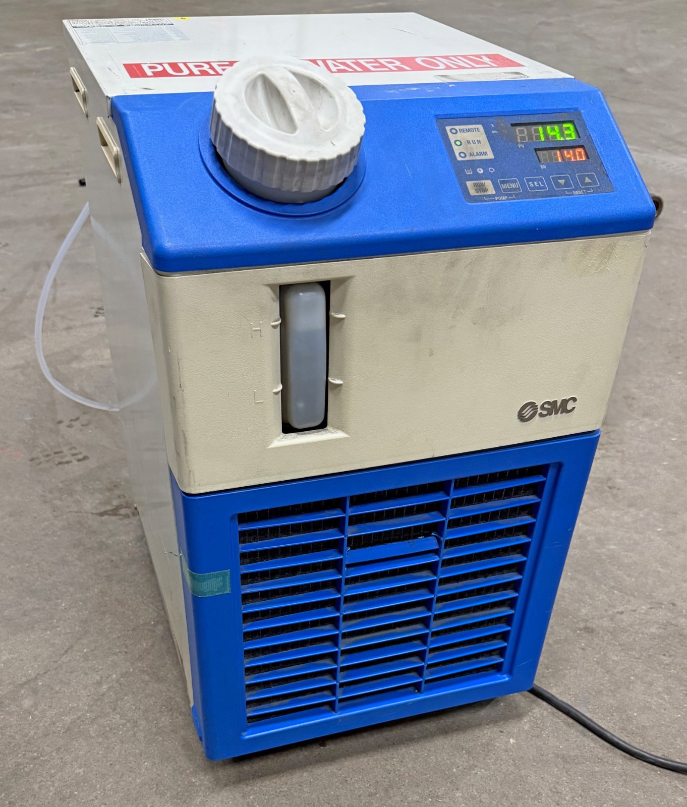 SMC HRS012-AN-20-T Circulating Thermo Chiller; 230V, 1300W, 5°C to 40°C
