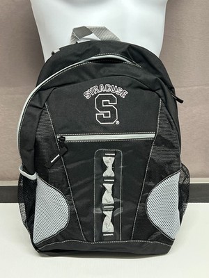 Team Sport Syracuse S Collegiate Backpack 18X15 Black Mesh Pockets Laptop