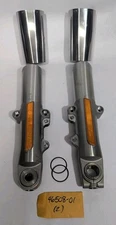 2014-23 Harley Davidson Touring Front Fork Tube Lower Legs Sliders w/ Covers