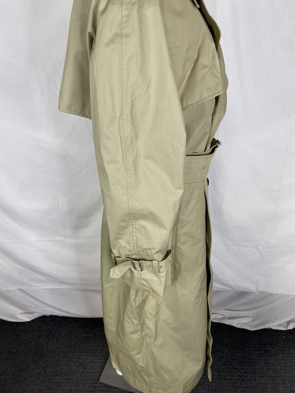 Burberry Womens The Castleford Check Lined Trench Coat Size 8 Hunter thumbnail 15