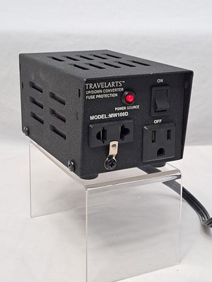 Travelarts UP/Down Power Converter Fuse Protection Power Source MW100D 100W