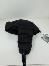 NWT Lululemon Wunder Puff Trapper Hat Sz S/M BLACK UNISEX 600 Fill Down