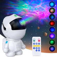 Astronaut Galaxy Projector with Nebula, Star Projector Ceiling LED Lamp with ...