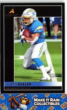 Austin Ekeler 2021 Panini Chronicles Pinnacle #22 Los Angeles Chargers Football