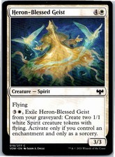 Heron-Blessed Geist C 19 Normal Innistrad: Crimson Vow NM