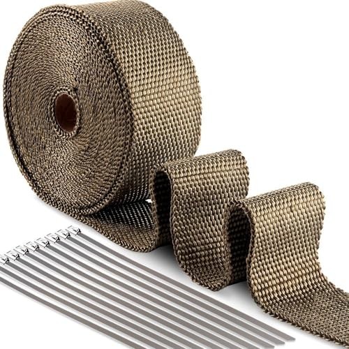 Bande isolant thermique céramique ilauke pour éliminer la surchauffe moteur