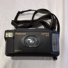 Polaroid Captiva SLR Instant Camera Black Auto Focus 95 Film