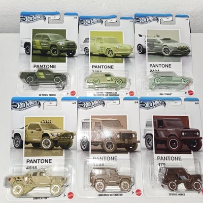 2026 Hot Wheels Silver Series Pantone Mix 2 Complete Set of 6 Cars