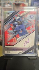 💥/5 Red~Purple Ink💥2025 Diamond Icons - Polychrom Autographs Orelvis Martinez