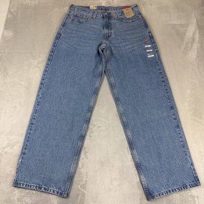 Levi's 578 Baggy Denim Jeans Men's Size 29x30 Blue Cotton Y2K