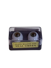 Glastic 14mm Doll Eyes Realistic Reborn Replacement TEAL GREEN Japan New