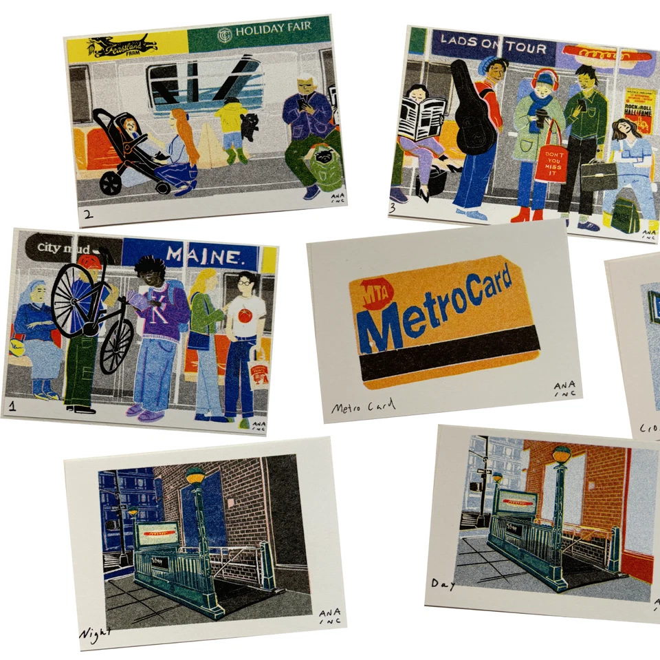 MÁS BARATO - Mini impresiones artísticas de Anastasia Inciardi (impresiones individuales, envío de $1,00) Foto 2 de 4