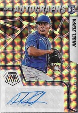 Angel Zerpa RC Auto 2022 Mosaic Holo Prizm #RAM-AZ – Royals Rookie Autograph 