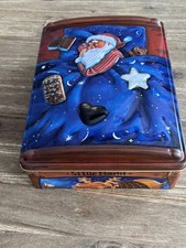 Keksdose Bahlsen retro schlafender Weihnachtsmann