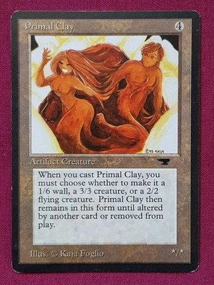 ''Primal Clay'' - Magic The Gathering Karte - Antiquitäten