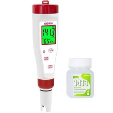 pH Meter for Hydroponic Water,Digital EC ppm Tester for Nutrients