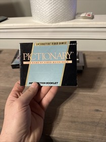 Pictionary Nintendo NES CIB (Damage Box) Complete In Box  Tested