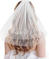 Brautschleier 72Cm Kurz TüLl Elegant Mit Kamm Hochzeit ZubehöR