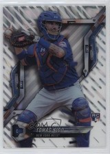 2018 Topps High Tek Pattern 1 Waves/Diagonals Magma Diffractor Tomas Nido 1s8
