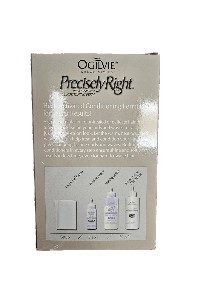 OGILVIE PR Home PERM for Color Treated / Delicate Hair (purple) NEW LOOK! - Image 3 of 4