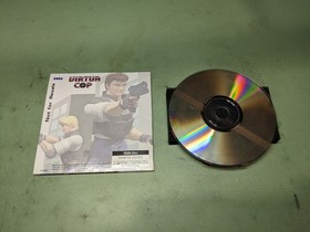Virtua Cop Sega Saturn Disk and Manual