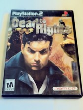 Dead to Rights - Sony Playstation 2 - PS2 - No Manual - Tested & Working