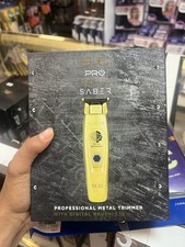 StyleCraft Pro Brushless Saber Metal Trimmer with Digital Motor