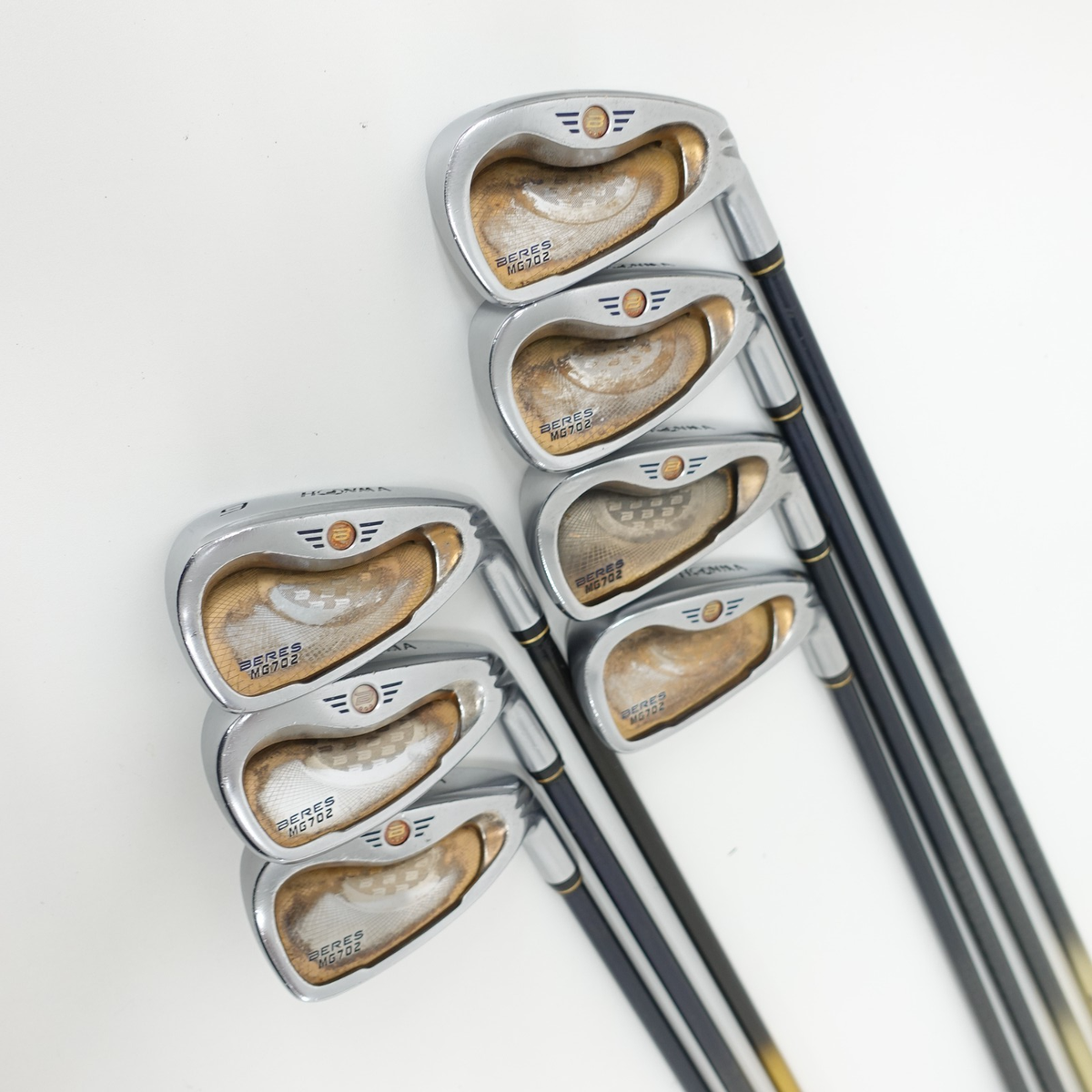 HONMA GOLF BERES MG702 iron 5-11 3STAR ARMRQ B49 Flex-R | eBay