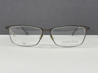 Makellos Brille Herren Damen grau eckig Germany Japan ME 1010NP:230 