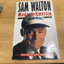 Sam Walton Made in America: Wal-Mart My Story 1992 HCDJ FIRST EDITION