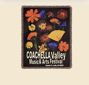 ミュージシャン Coachella Desert Critters Blanket Coachella Blanket | eBay